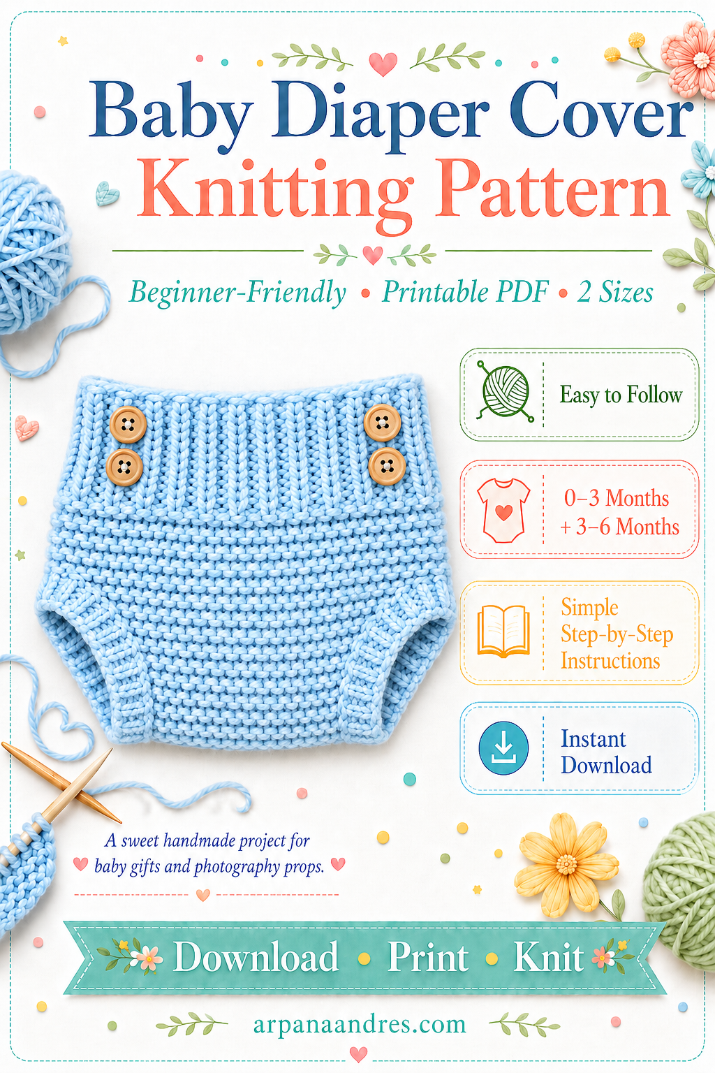 Diaper Cover Knitting Pattern